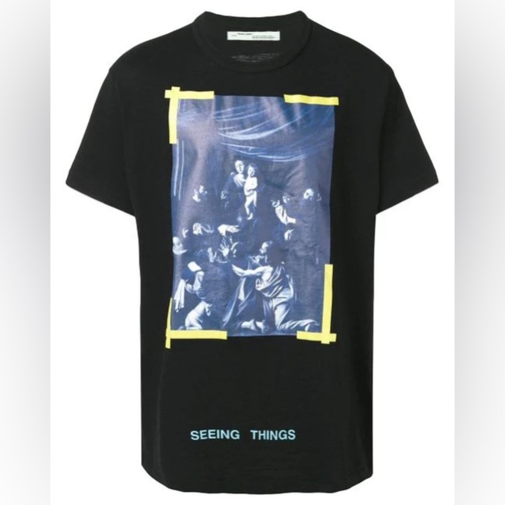 Virgil Alboh Off-White Caravaggio Tee black